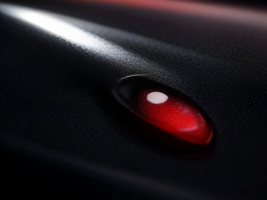 Water beading on protected black paint